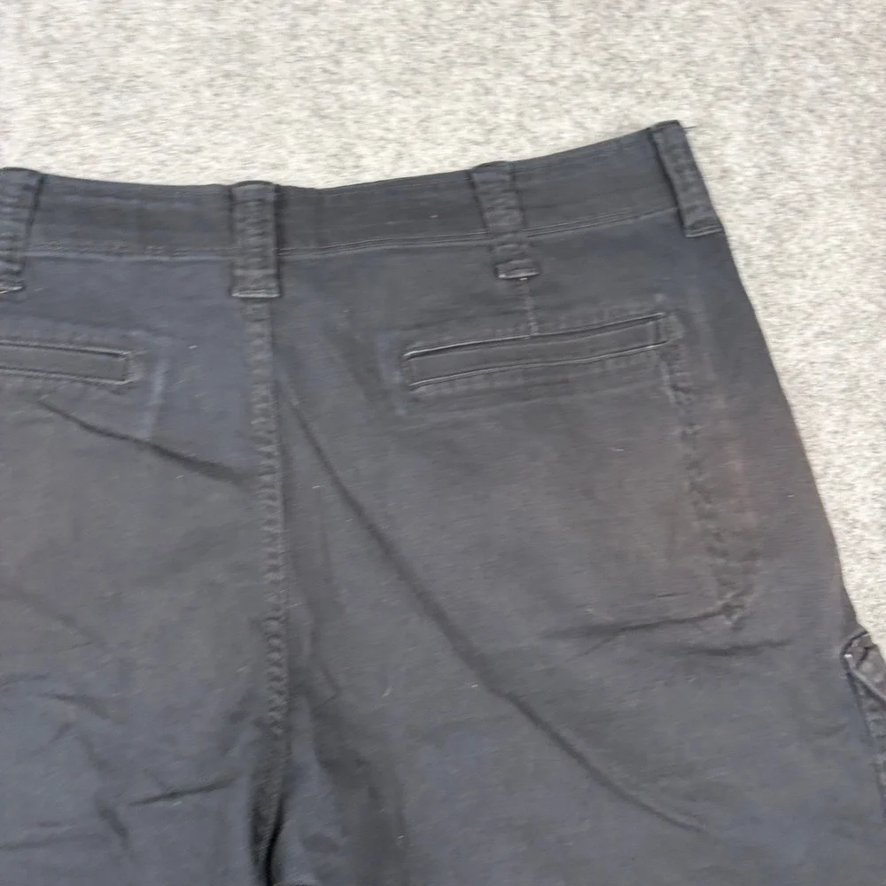 Wrangler Cargo Shorts Mens 36 Black Relaxed Fit Outdoors Workwear Five Pocket‎